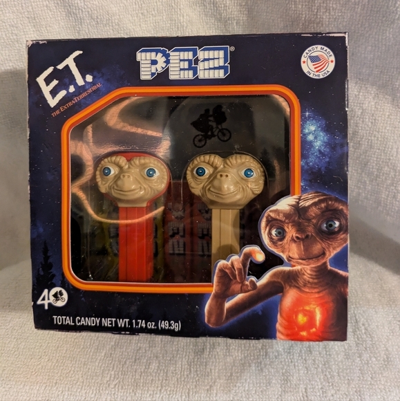 PEZ E.T. Candy Dispenser Set 40 Anniversary Nwot - Picture 2 of 11